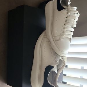 Alexander McQueen oversized sneakers with navy tab